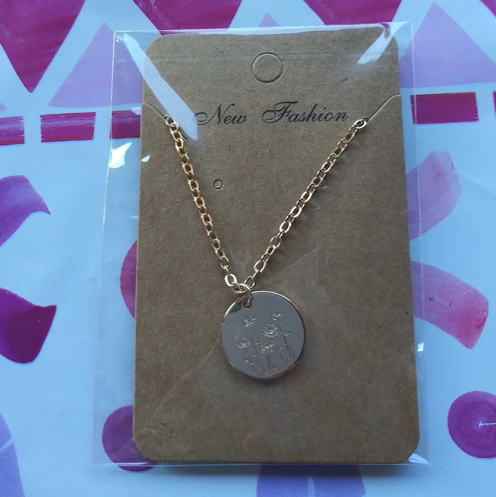 Poppy Gold Necklace